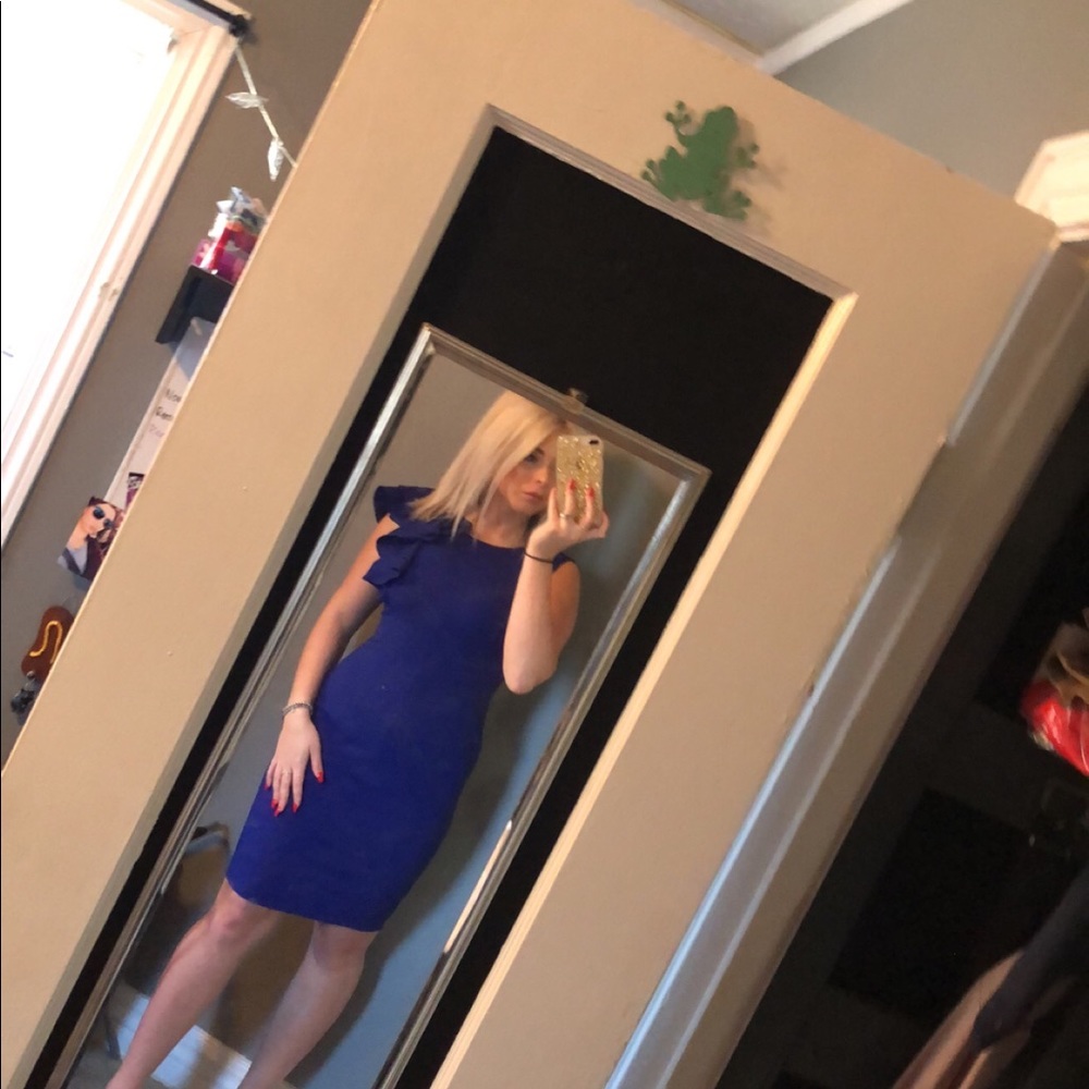 Calvin Klein Royal Blue dress